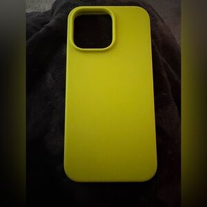 iPhone 14 Pro Max lime green phone case